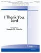 I Thank You, Lord Vocal Solo & Collections sheet music cover